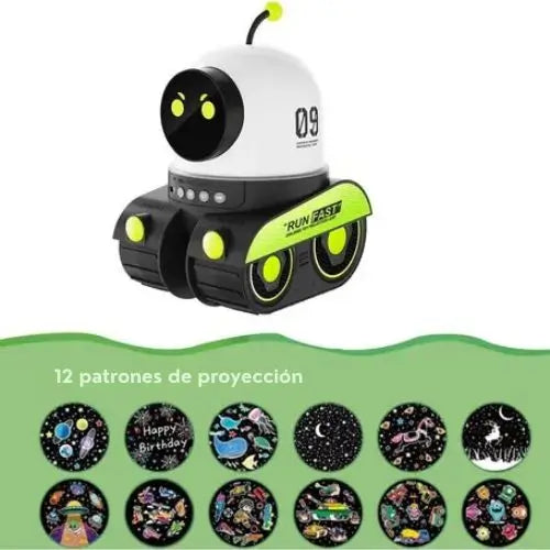 Proyector Robot Que Ilumina el Mundo de tus Hijos