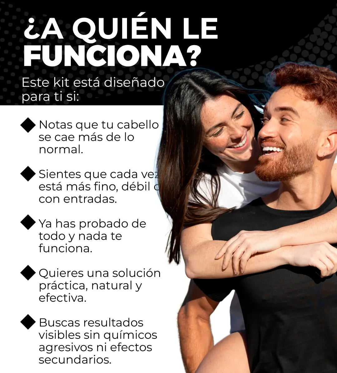 Kit de Crecimiento Anticaída H y M